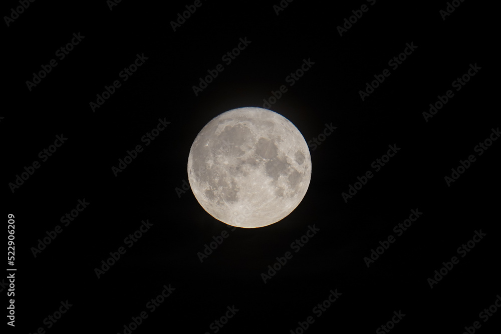 Fototapeta premium full moon over sky