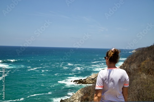 person on the beach