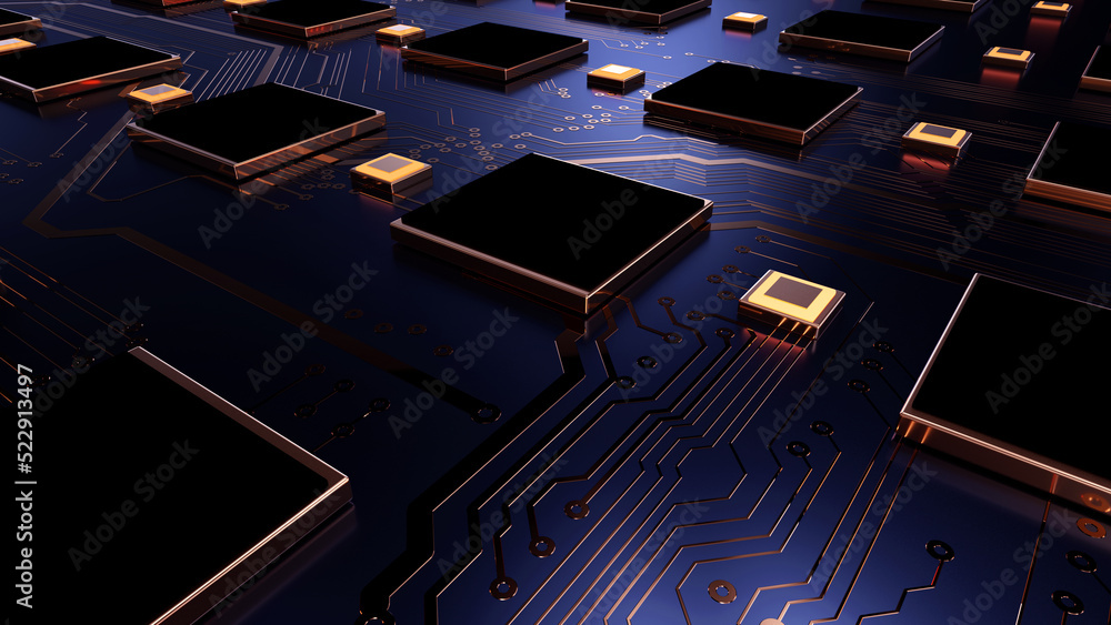 Technology background server/Technology background of the abstract ...