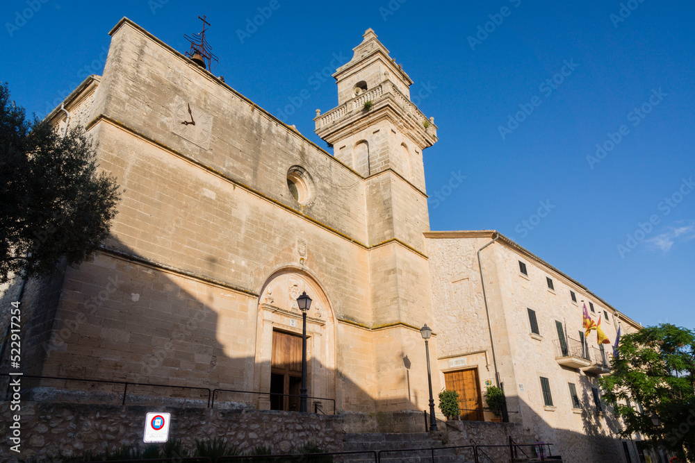 Iglesia Parroquia de Nuestra Señora de Loreto , Lloret de Vistalegre, Mallorca, balearic islands, spain, europe