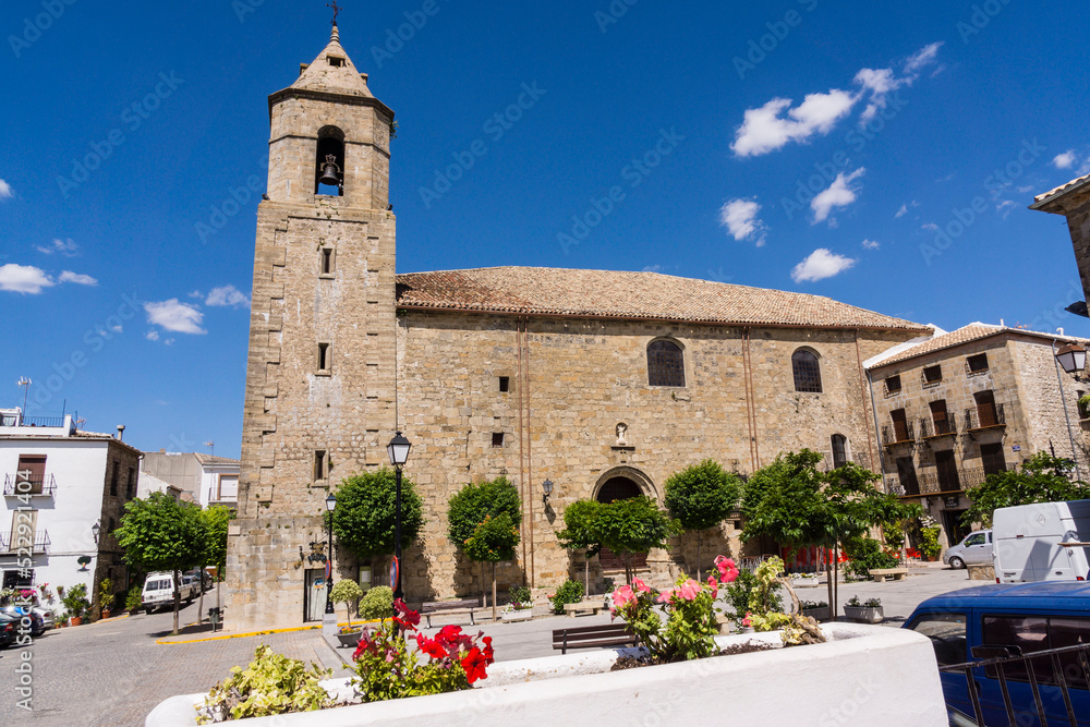 parroquia de nuestra señora de la Asuncion, , Iznatoraf, Loma de Ubeda, provincia de Jaén en la comarca de las Villas, spain, europe