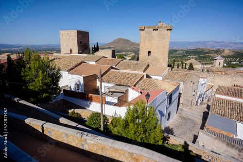 Castillo de Jódar, epoca iberica, Jódar, comarca de Sierra Mágina, Jaen, Andalucia, Spain
