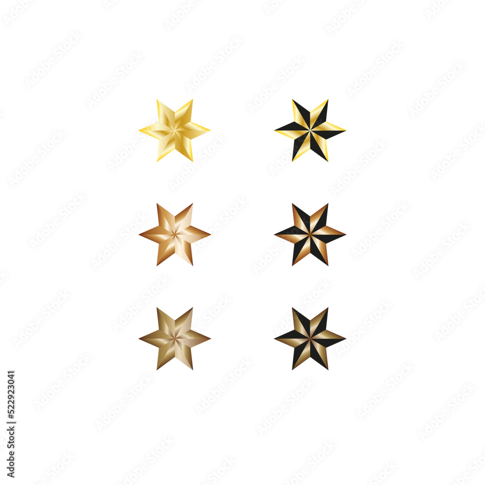 gold star vector illustration for icon, symbol or logo. decoration of posters, banners and decoration of celebration cards. six star icon gold star vector illustration for icon, symbol or logo. decoration of posters, banners and decoration of celebration cards. six star icon