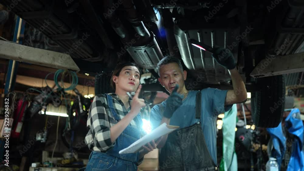 mechanic working and check about auto car engine service, inspection technician having automotive job to maintenance or repair automobile in motor garage, business industrial auto car engine mechanic working and check about auto car engine service, inspection technician having automotive job to maintenance or repair automobile in motor garage, business industrial auto car engine