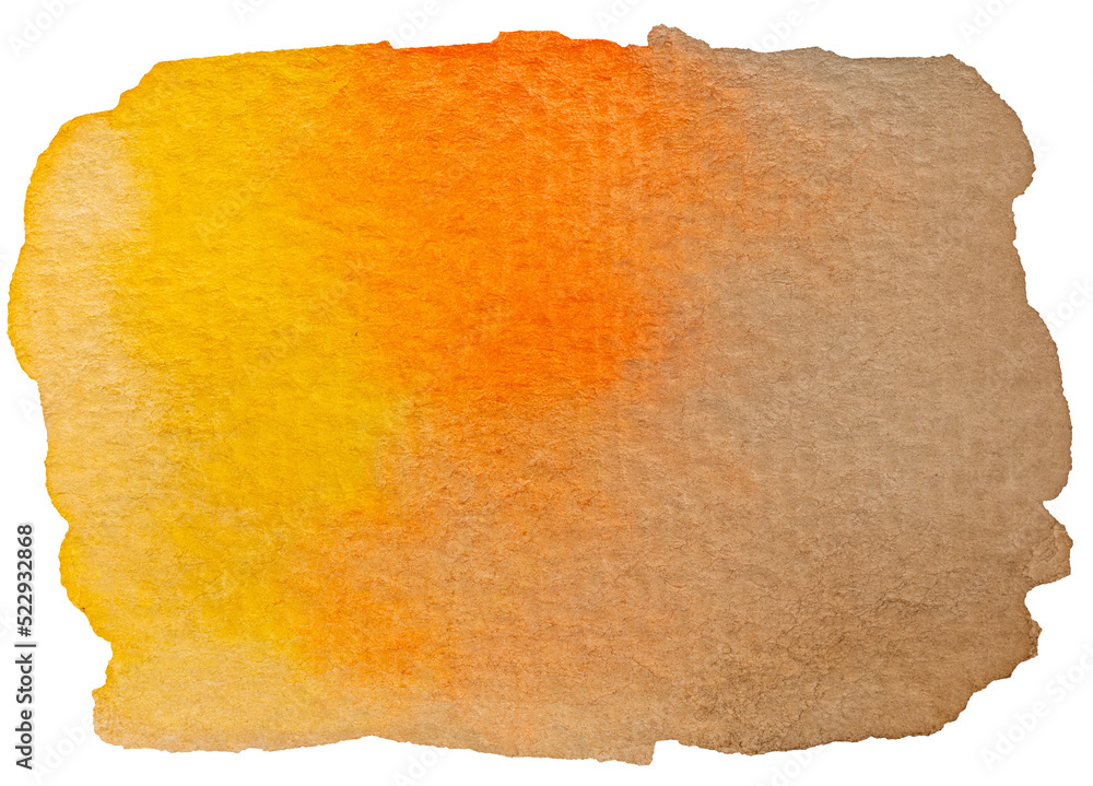 Yellow Watercolor Stroke Painting Background Yellow Watercolor Stroke Painting Background