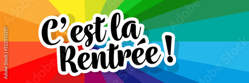C'est la rentrée !