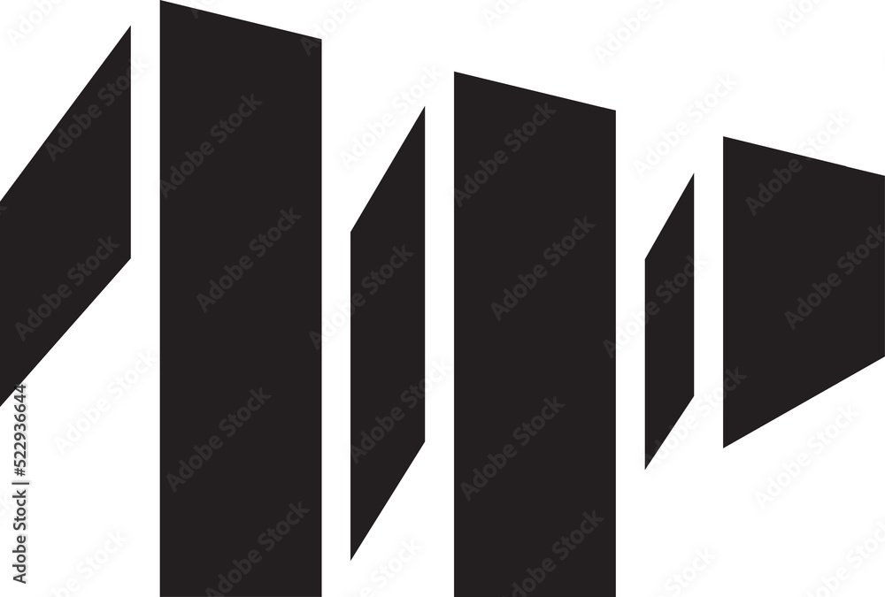 Modern Shape isolated on transparent background Modern Shape isolated on transparent background