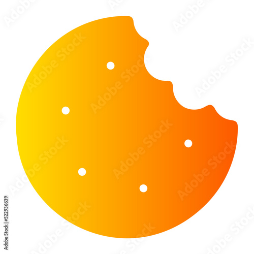Marie Biscuit With Bite gradient icon