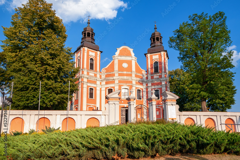 Obraz premium Sanctuary of the Queen of Families, Lubasz, Greater Poland Voivodeship, Poland