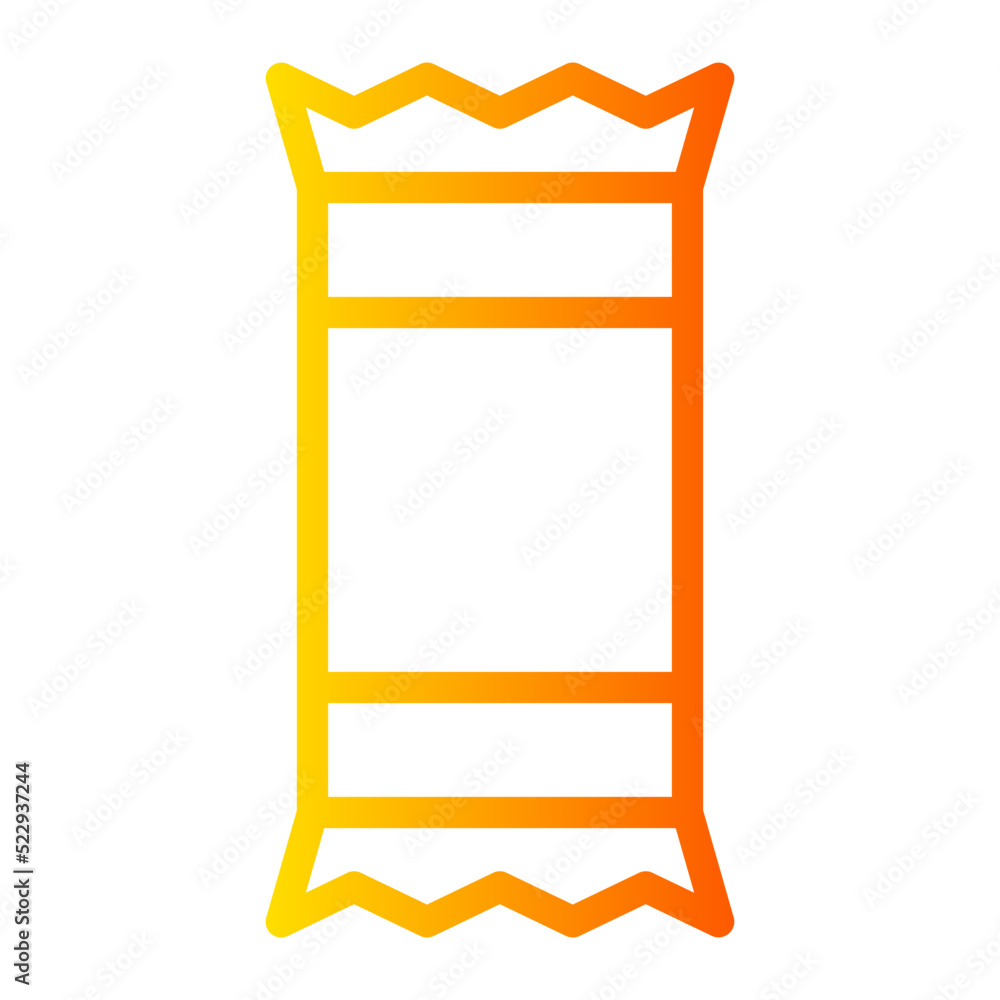 Wrapped Chocolate gradient icon Wrapped Chocolate gradient icon