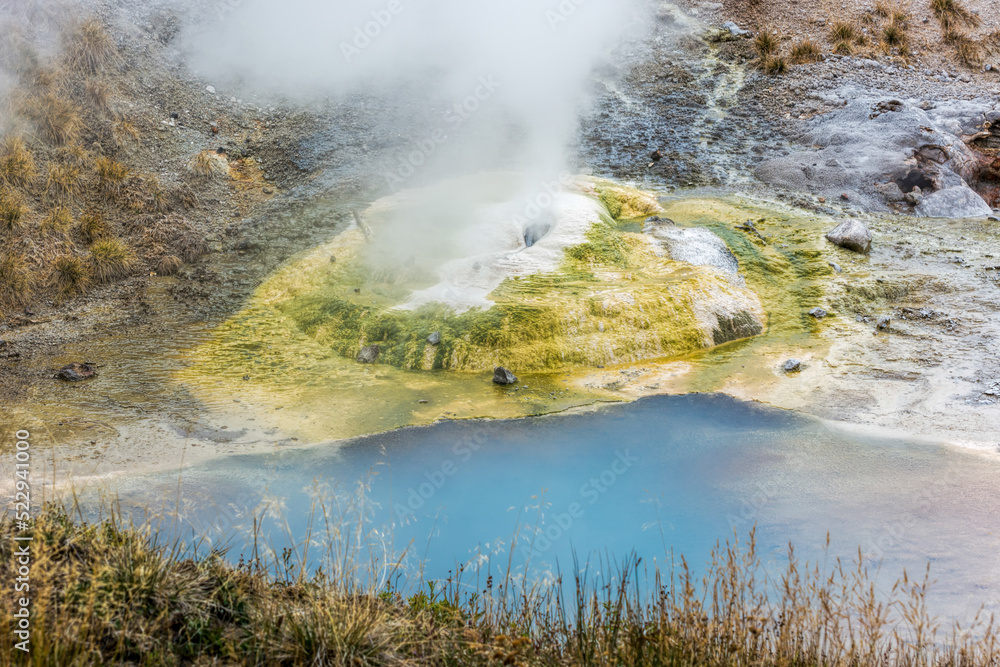 Norris Geyser Basin in Yellowstone National Park Norris Geyser Basin in Yellowstone National Park