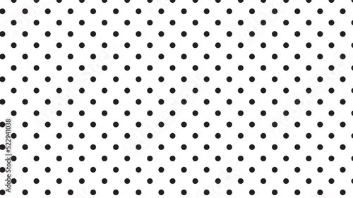 halftone dots background,monochrome black and white polka dots pattern background vector