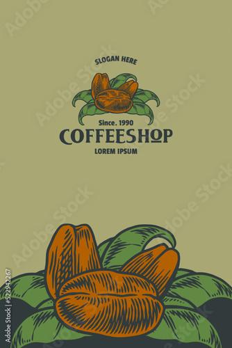 coffee bean vector illustra...