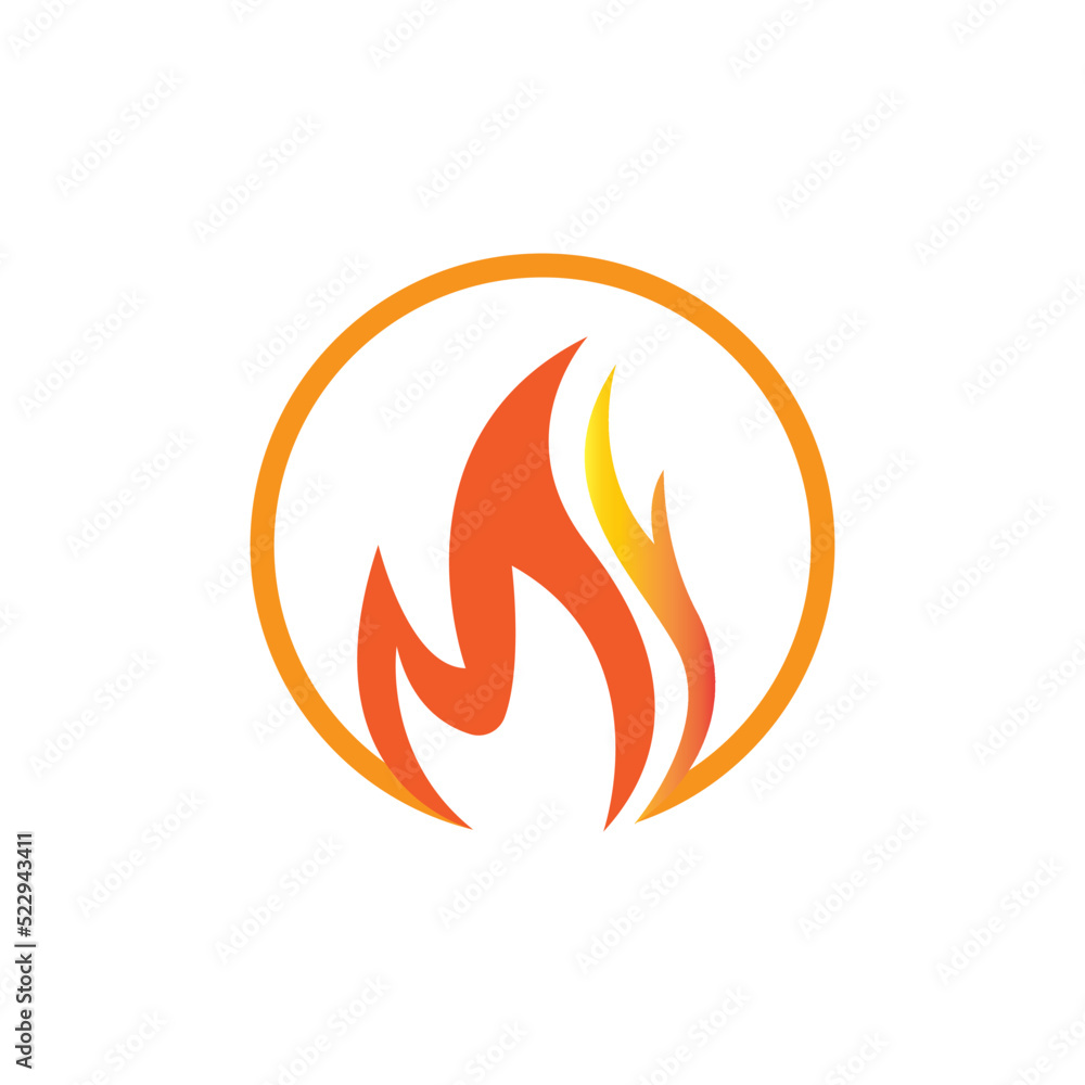 fire icon logo vector design fire icon logo vector design