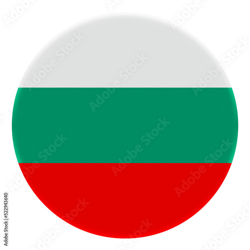 3D Flag of Bulgaria on avatar circle.