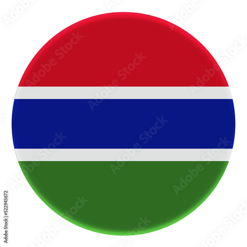 3D Flag of Gambia on a avatar circle. Free Download 3D Flag of Gambia on a avatar circle. - GFXLoad