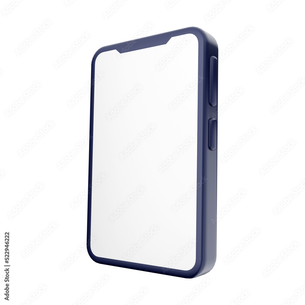 smartphone 3d icon illustration smartphone 3d icon illustration