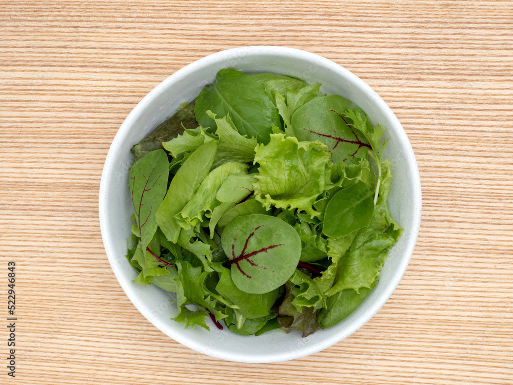 ベビーリーフのサラダ