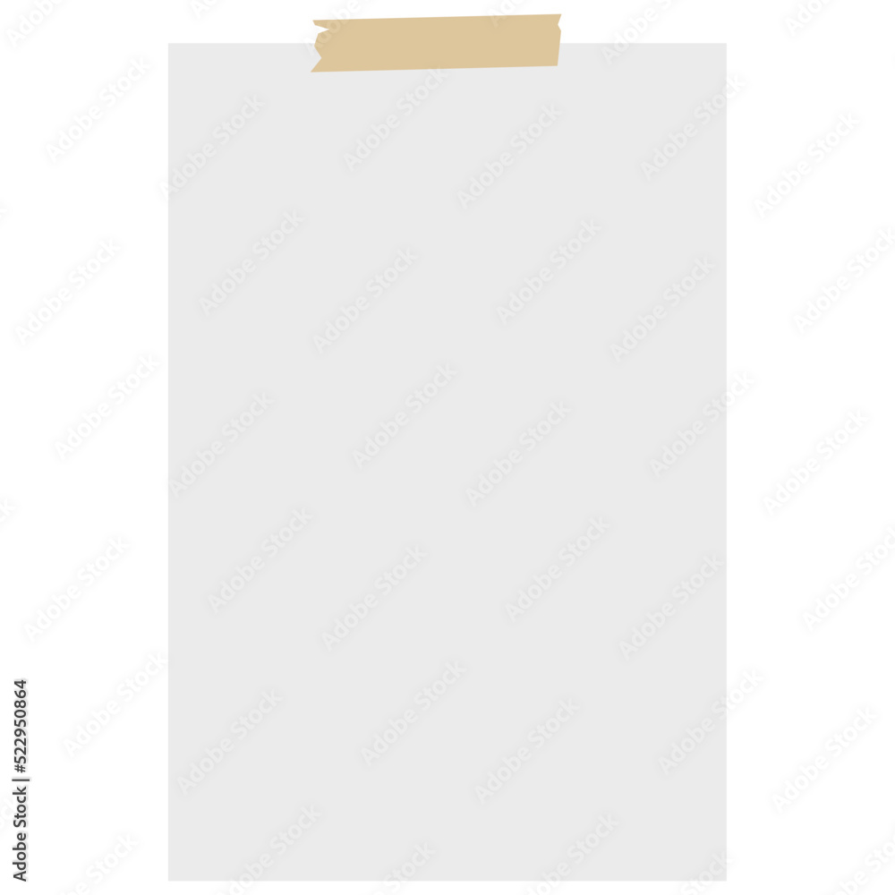 Photo frame with adhesive tape. Photo frame with adhesive tape.