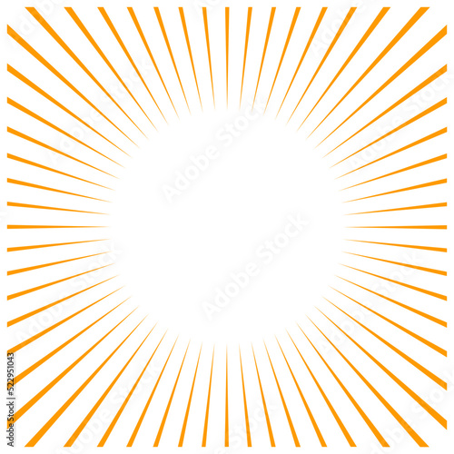 sun rays starburst background.