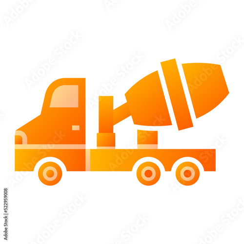 Cement Truck Icon