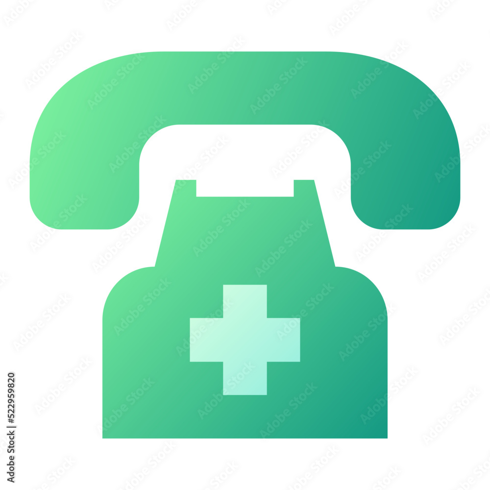 Obraz premium Emergency Phone Icon