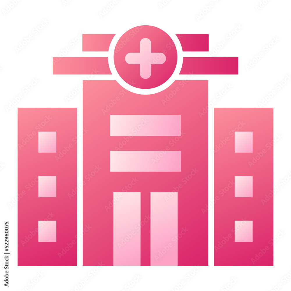 Fototapeta premium Hospital Icon