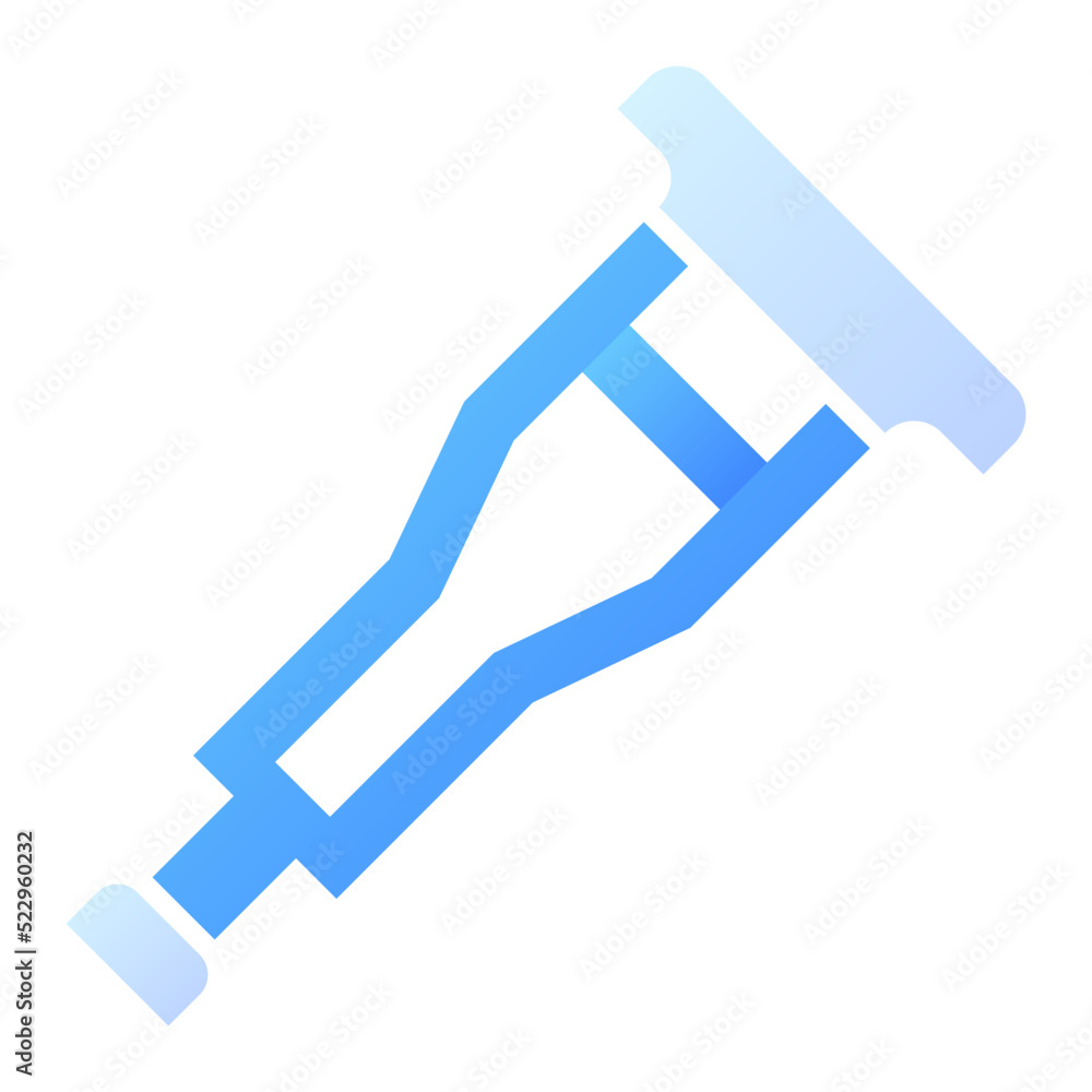Crutches Icon Crutches Icon