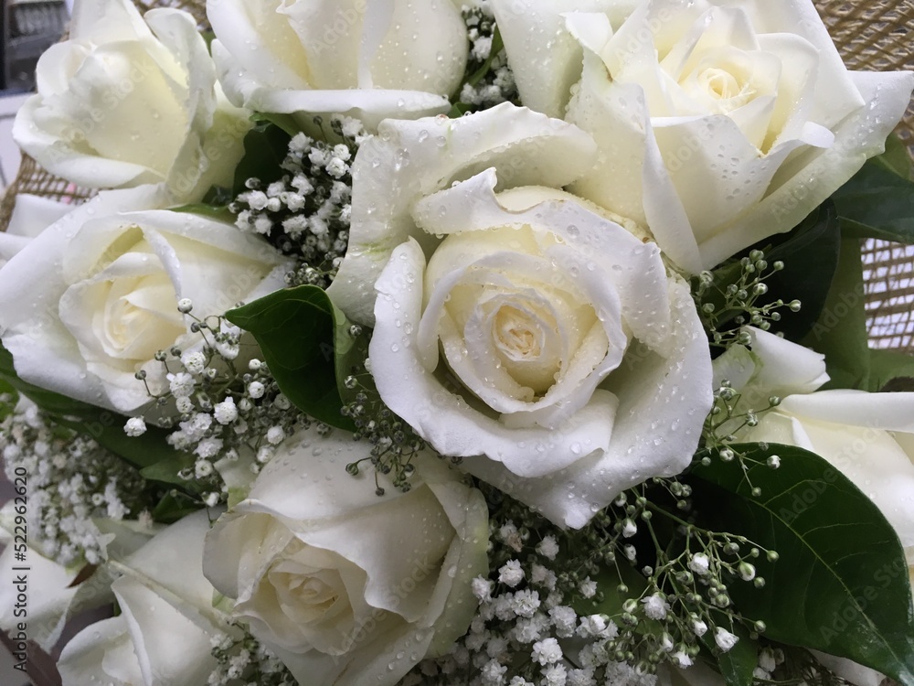 Bouquet of white roses Bouquet of white roses