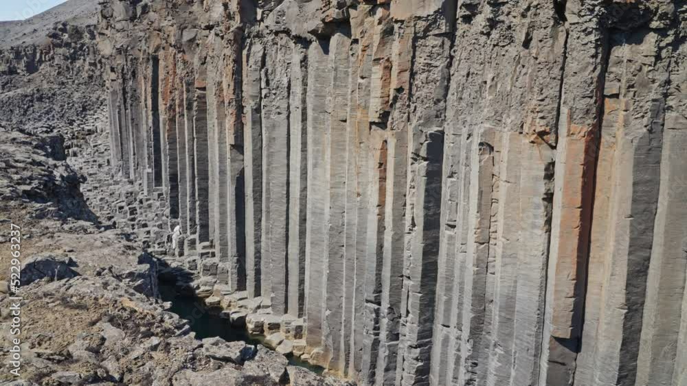 Basalt Columns Of Studlagil Canyon Basalt Columns Of Studlagil Canyon