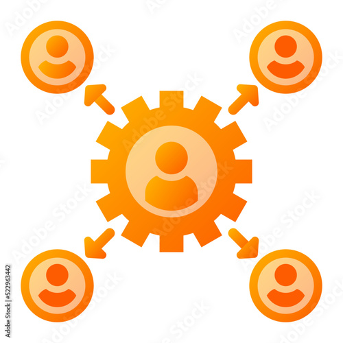 Outsourcing Icon