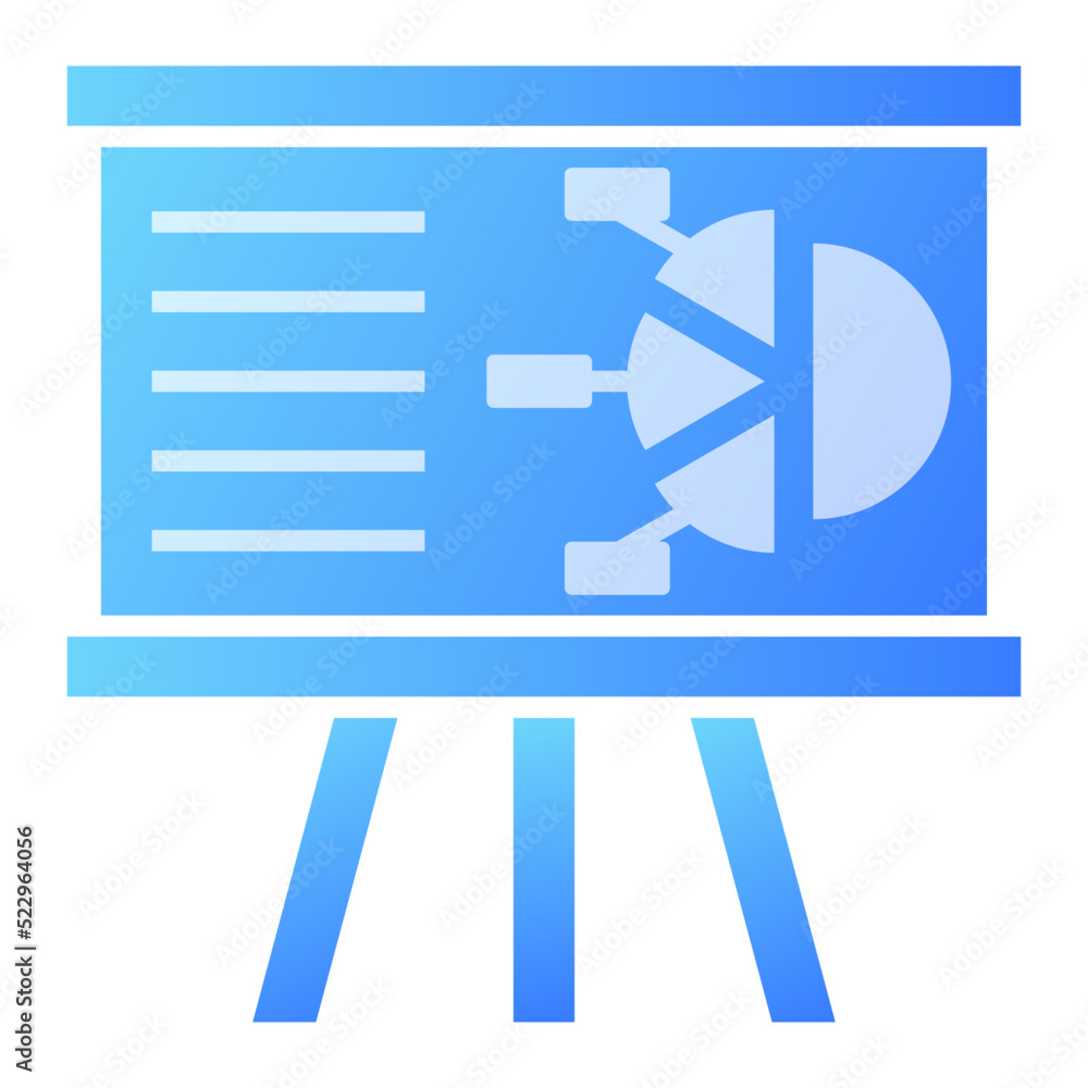 Fototapeta premium Presentation Icon
