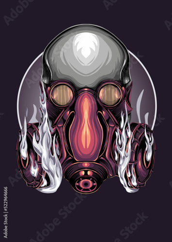 skull illustration