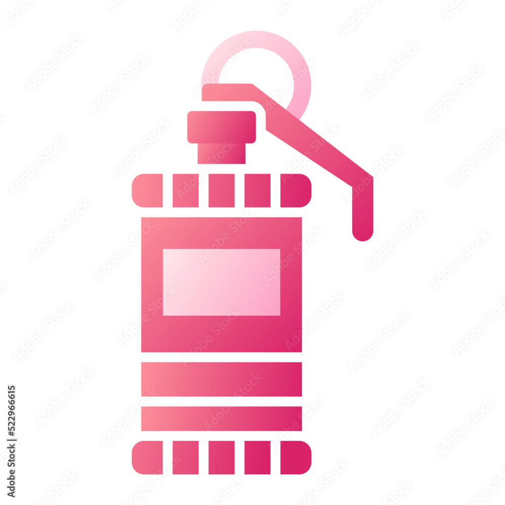 Obraz premium Smoke Grenade Icon
