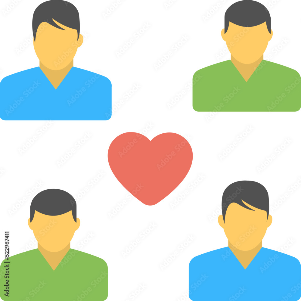 Four People Friends Group. Best Friends Four People Friends Group. Best Friends
