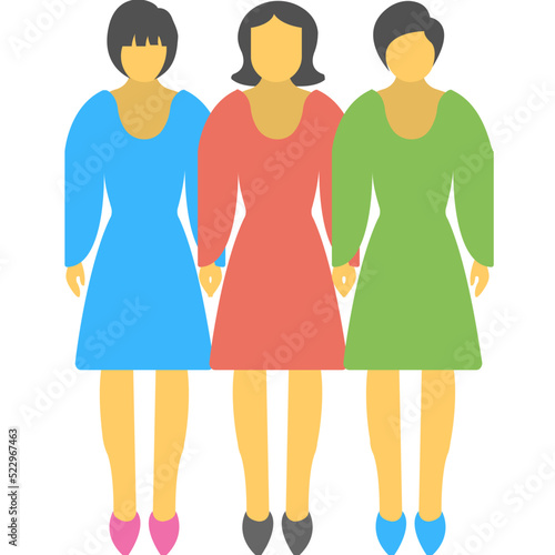 Three Dressup Girls 