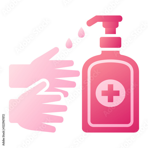 Hands Sanitizer Icon