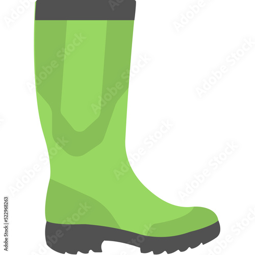 Gumboot Flat Icon