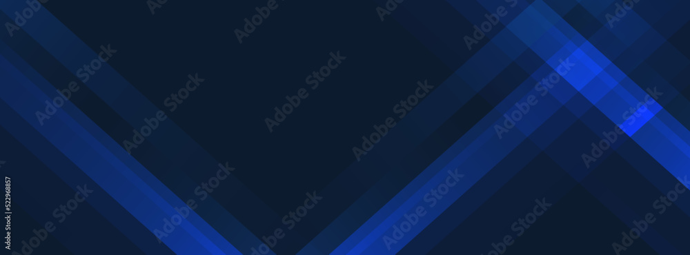 dark blue banner template with square effect dark blue banner template with square effect