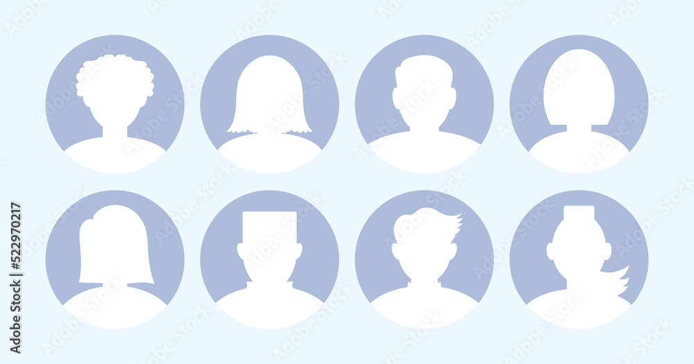 avatars set. icon. people. persons. vector illustration avatars set. icon. people. persons. vector illustration
