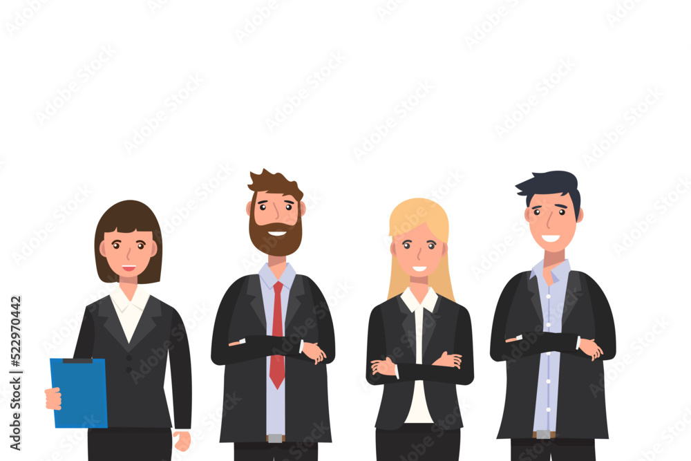 Flat design concept of Businessman with different poses, working and presenting process gestures, actions and poses. Vector cartoon character design set. Flat design concept of Businessman with different poses, working and presenting process gestures, actions and poses. Vector cartoon character design set.