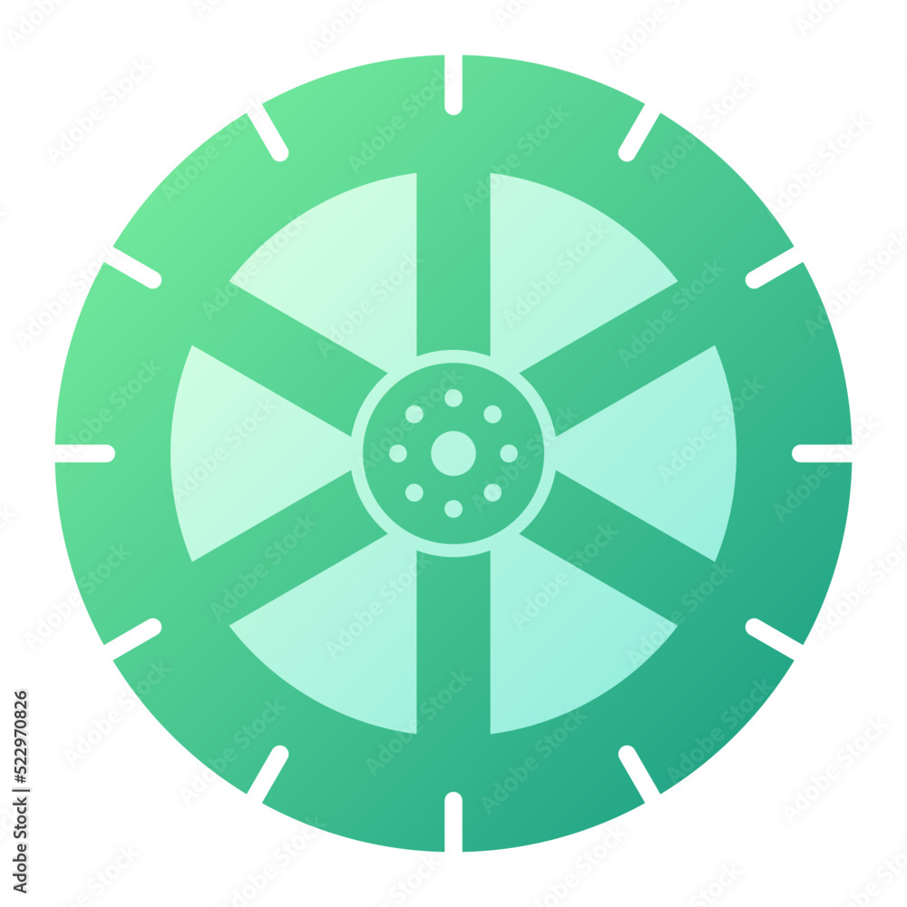 Obraz premium Tire Icon