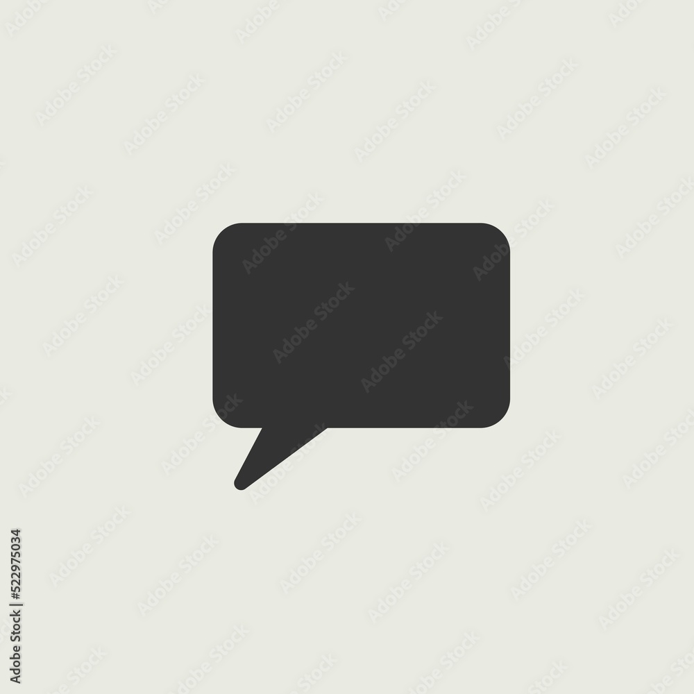 Naklejka premium Chat icon