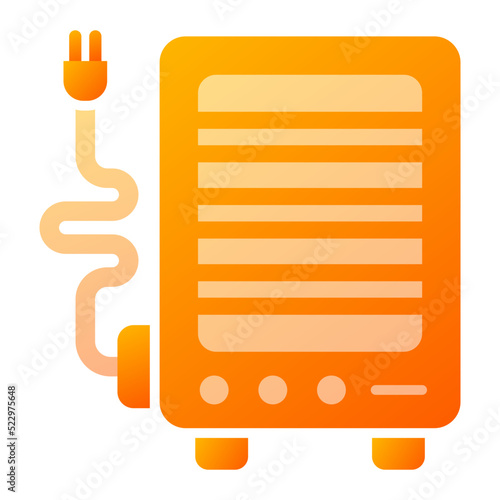 Electric Heater Icon