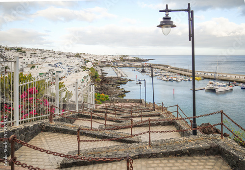 View of Playa del Carmen in Lanzarote