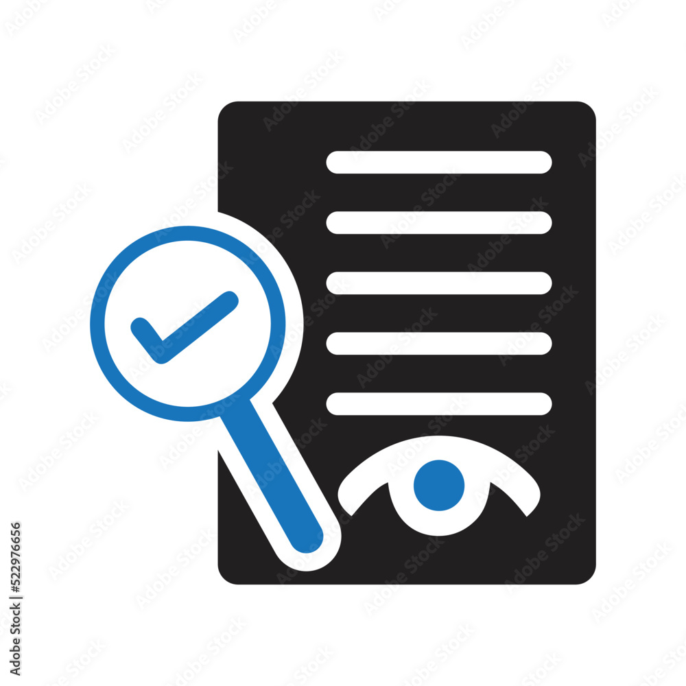 Proofreading icon. Simple editable vector graphics. Proofreading icon. Simple editable vector graphics.
