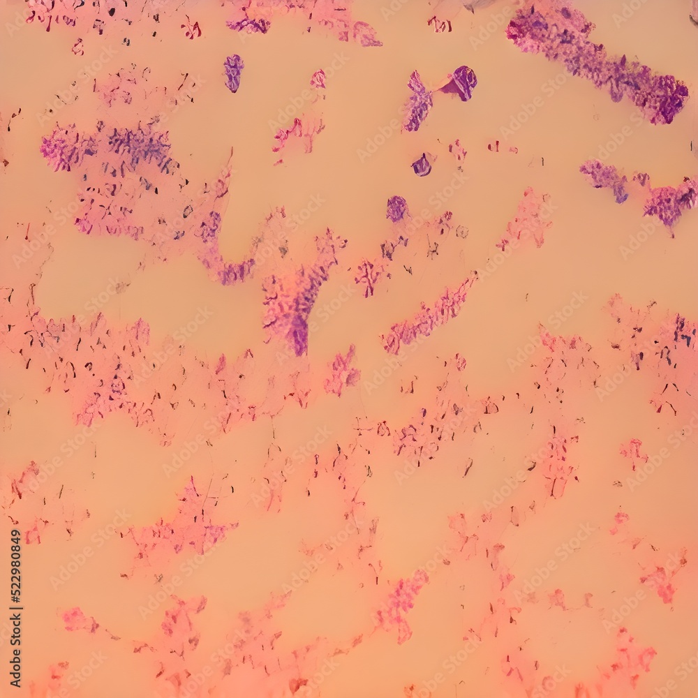 Biofilm of antibiotic resistant bacteria, closeup view. Rodshaped and