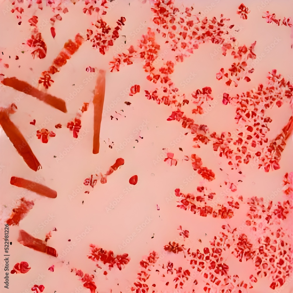 Scientific image of 3D bacteria Citrobacter, Gram-negative bacteria ...