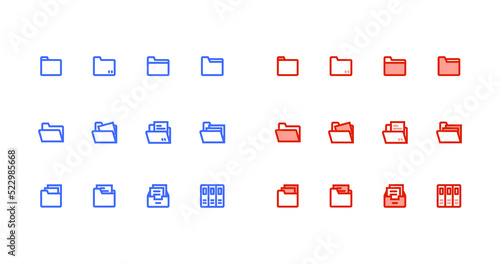 file document paper folder vector illustration icon