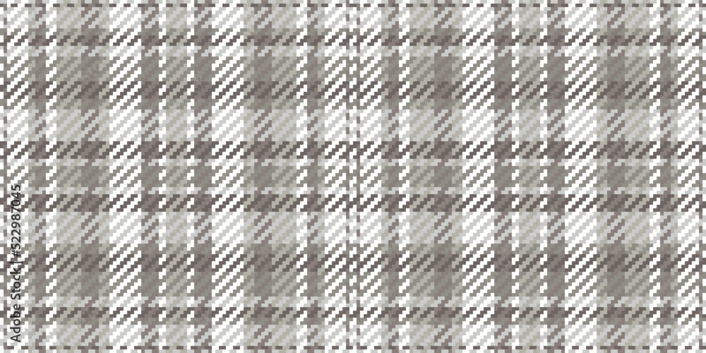 Plaid pattern design. Tartan fabric texture. Check textile in vector.